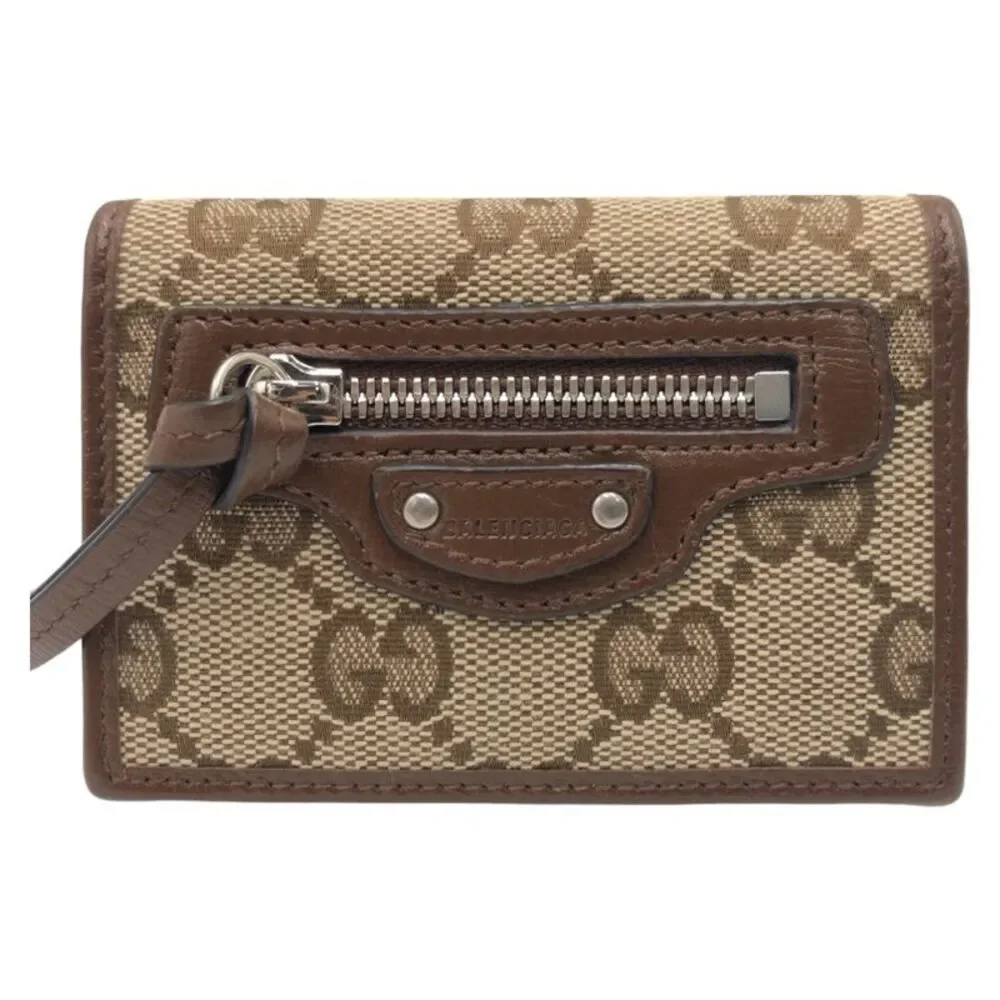 Gucci GG Canvas Compact Wallet - Picture 1 of 9
